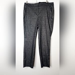 Lane Bryant 4 Season black silver shimmer pant women's 18